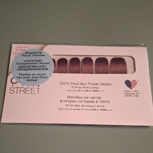 Color Street Rose Ombre Glitter Nail Polish Strips